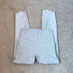 Lululemon Light Gray Leggings